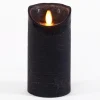 Anna's Collection Led stompkaars - zwart - H15 x D7,5 cm