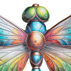 Tuindecoratie-Anna's Collection Tuindecoratie libelle - 37 x 42 cm - metaal