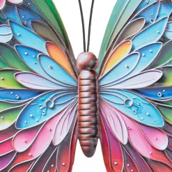 Anna's Collection Tuindecoratie vlinder - 46 x 50 cm - metaal