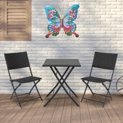 Anna's Collection Tuindecoratie vlinder - 46 x 50 cm - metaal