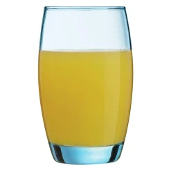 Waterglazen-Arcoroc Drinkglazen - 6x stuks - transparant blauw - 350 ml