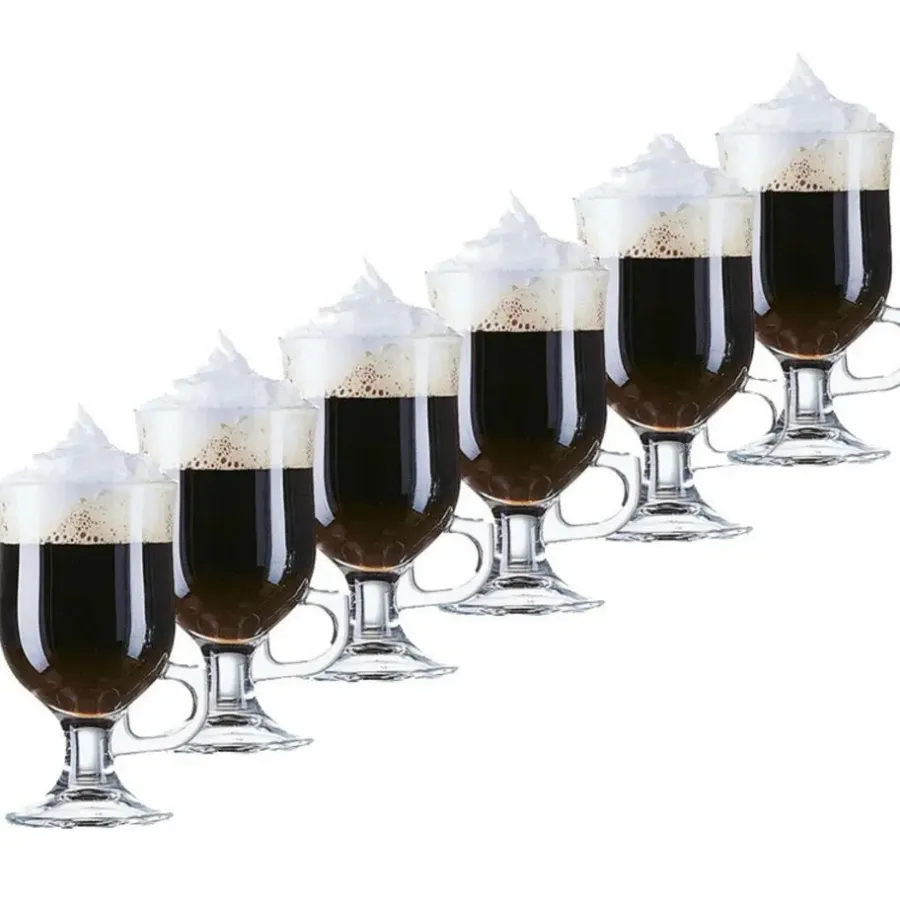 Koffieglazen-Arcoroc Irish Coffee glazen - transparant - glas - 240 ml