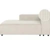 Leen Bakker ARDAL - Chaise longue - Off-white - Rechtszijdig - Corduroy