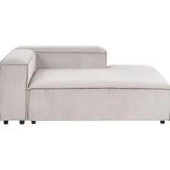 Leen Bakker ARDAL - Chaise longue - Taupe - Linkszijdig - Corduroy