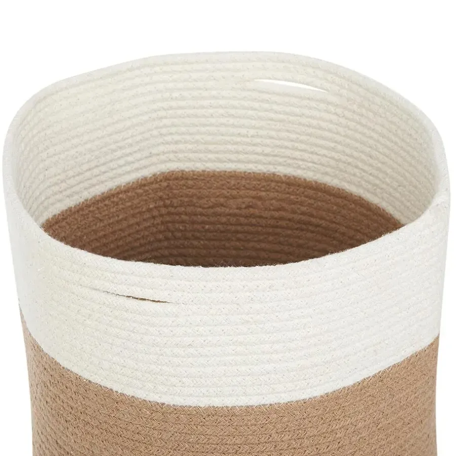 Beliani ARDESEN - Mand - Beige - Katoen