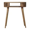 Sidetables-Artisan Furniture Ariella sidetable, 1 open plank, beige