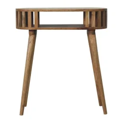 Sidetables-Artisan Furniture Ariella sidetable, 1 open plank, beige