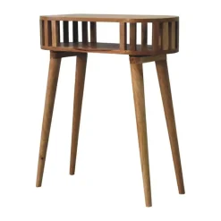 Sidetables-Artisan Furniture Ariella sidetable, 1 open plank, beige