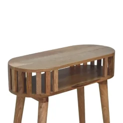Sidetables-Artisan Furniture Ariella sidetable, 1 open plank, beige