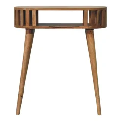 Sidetables-Artisan Furniture Ariella sidetable, 1 open plank, beige