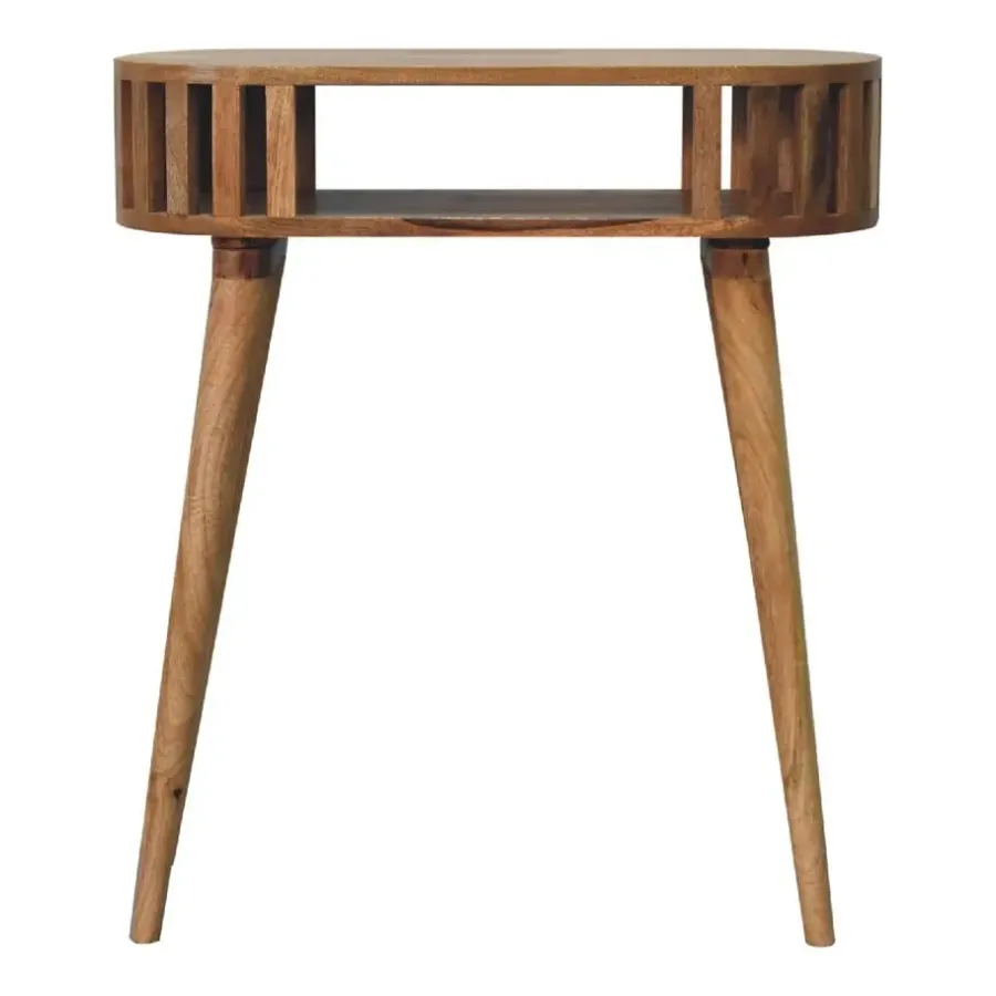 Sidetables-Artisan Furniture Ariella sidetable, 1 open plank, beige