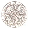 Art for the Home - Metal Art - Luxe mandala roségoud D80cm