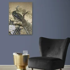 Schilderijen-Art for the Home Canvas Geschilderde Details Peacock in Paradise