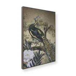 Schilderijen-Art for the Home Canvas Geschilderde Details Peacock in Paradise