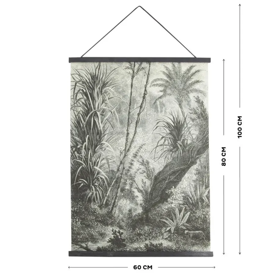 Wandkleden-Art for the Home Jungle Amazone Textiel Poster 80x60 cm