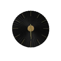 Klokken-Art for the Home Klok Luxe zwart en goud Hangende Klok Origami 59cm