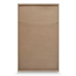 Schilderijen-Reinders Art Frame Vrouw met bloemen - 118 x 70cm - Goudkleurig