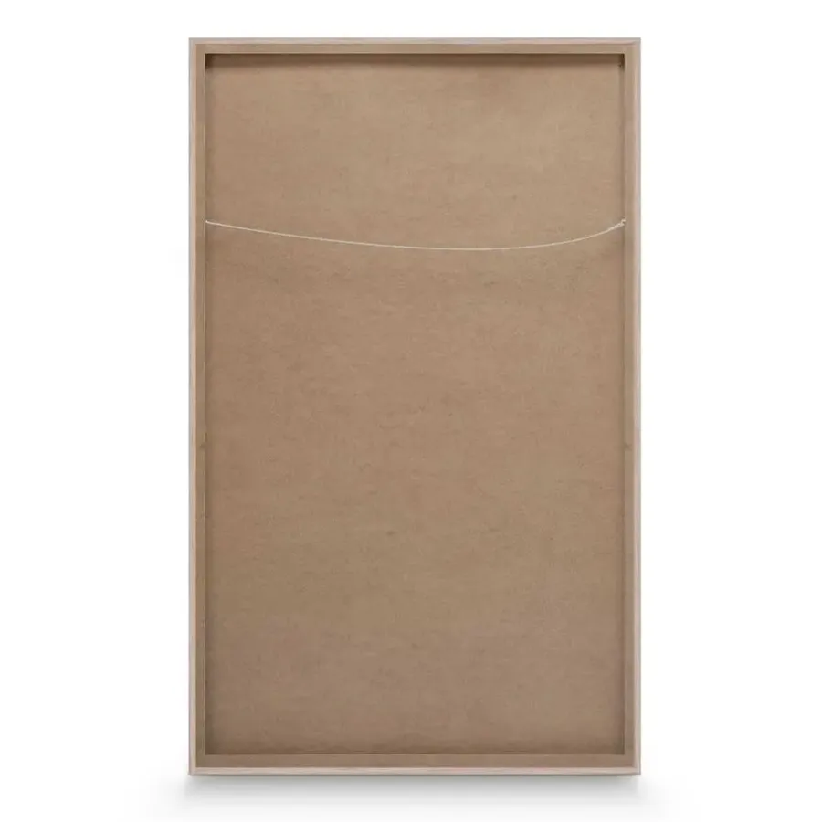 Schilderijen-Reinders Art Frame Vrouw met bloemen - 118 x 70cm - Goudkleurig