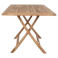 Leen Bakker Artichok Jane inklapbare houten tuintafel - 120 x 80 cm