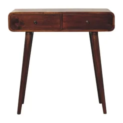 Sidetables-Artisan Furniture Massief Houten Kastanje Hal Tafel