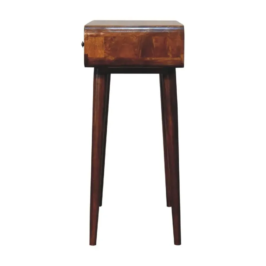 Sidetables-Artisan Furniture Massief Houten Kastanje Hal Tafel