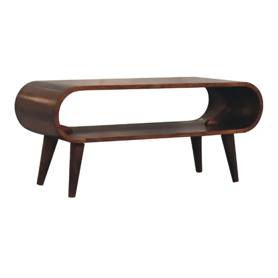 Salontafels-Artisan Furniture Solid hout Amaya Nordic Stijl Salontafel