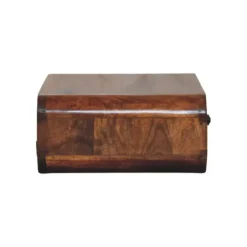 Nachtkastjes|Nachtkastjes-Artisan Furniture Solid hout Avora Wandkastje Honing Karamel met