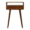 Artisan Furniture Solid hout Kastanje Sidetable Tafel