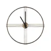 Beliani ASCONA - Wandklok - Goud - Metaal