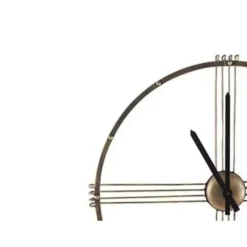 Beliani ASCONA - Wandklok - Goud - Metaal