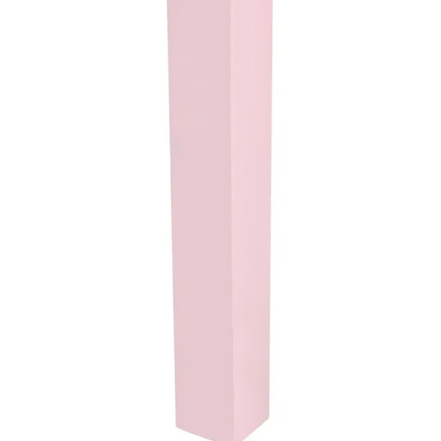 Beliani ASCOUX - Kinderbed - Roze - 90 x 200 cm - Dennenhout