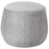 Poefen-Leen Bakker ASHTON - Poef - Lichtgrijs - Polyester