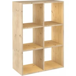 Stellingkasten-Astigarraga Dinamic Vakkenkast open - 6 vakken - PEFC grenen - 105x71cm
