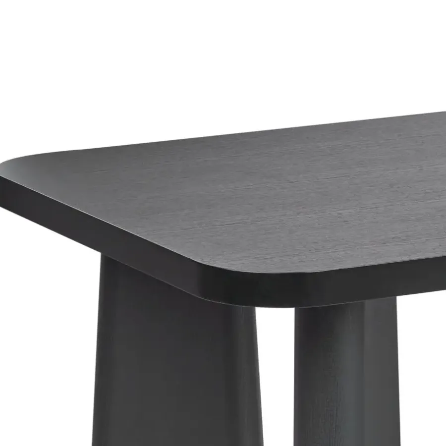 Beliani ATLIN - Eettafel - Zwart - 180 x 90 cm - MDF