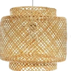 Atmosphera - Hanglamp gevlochten - Bamboe - Naturel