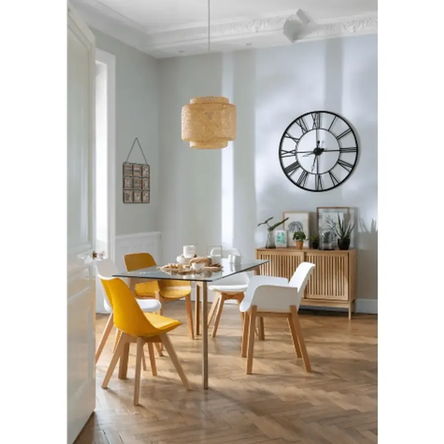Atmosphera - Hanglamp gevlochten - Bamboe - Naturel