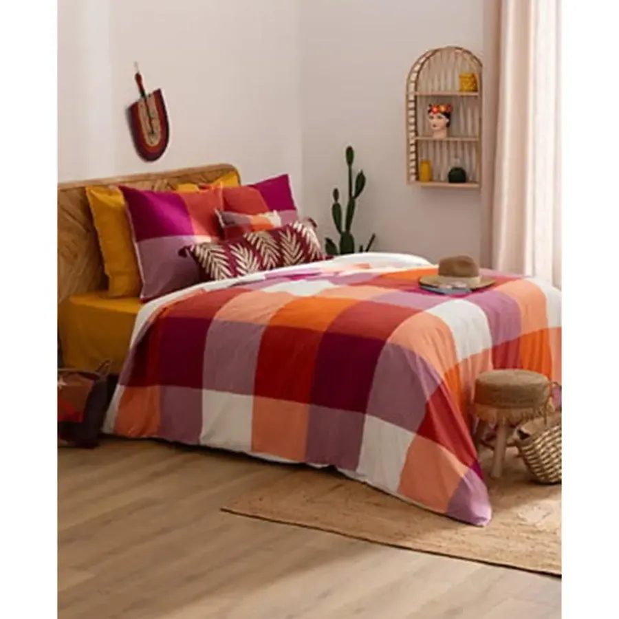 Krukjes-Atmosphera Bijzet krukje model Yucatan - beige - H40 cm