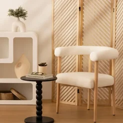 Atmosphera Bijzettafeltje Bologna - zwart - D38x H46 cm - MDF