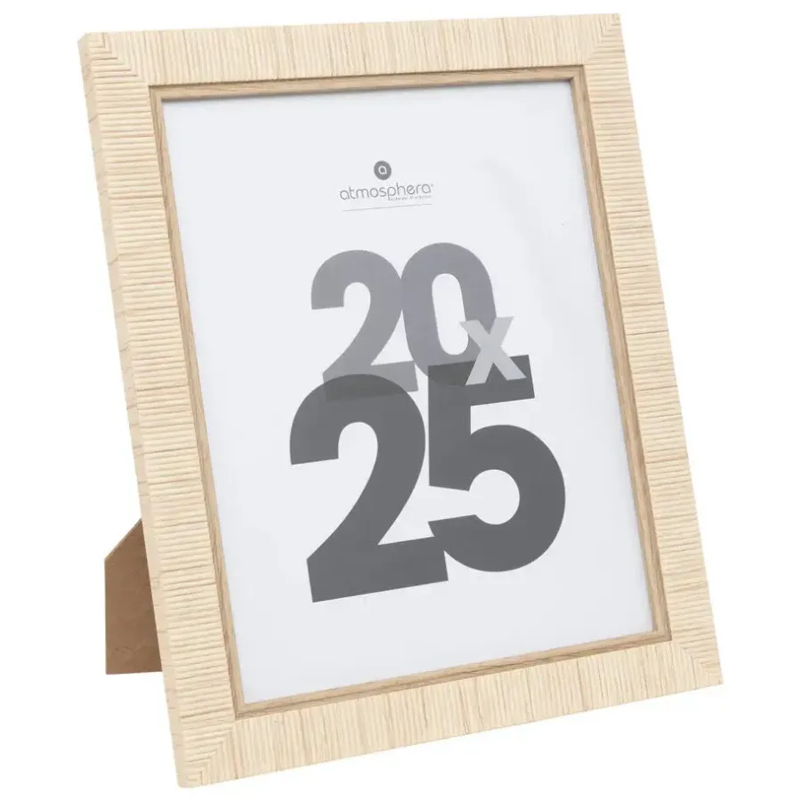 Fotolijsten-Atmosphera Fotolijstje - foto 20 x 25 cm - beige - mdf/glas