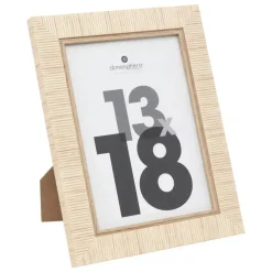 Atmosphera Fotolijstje - foto 13 x 18 cm - beige - mdf/glas