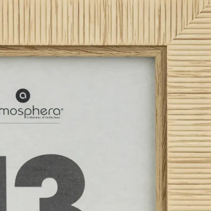 Atmosphera Fotolijstje - foto 13 x 18 cm - beige - mdf/glas