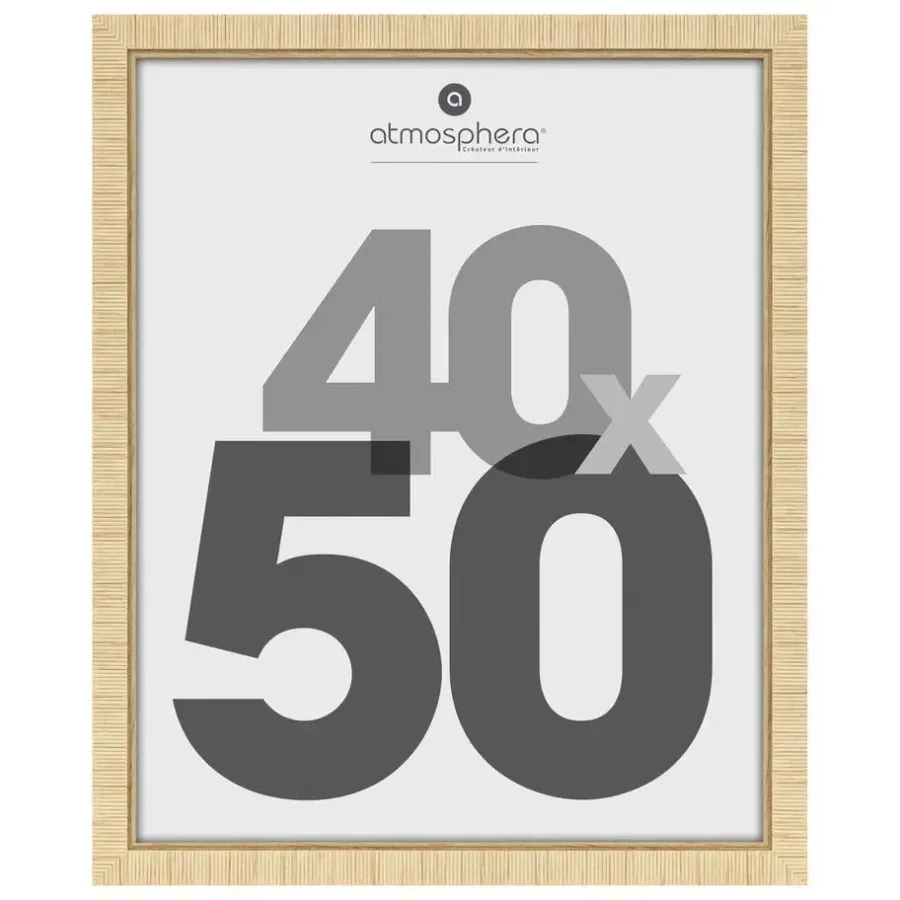 Atmosphera Fotolijstje - foto 40 x 50 cm - beige - mdf/glas