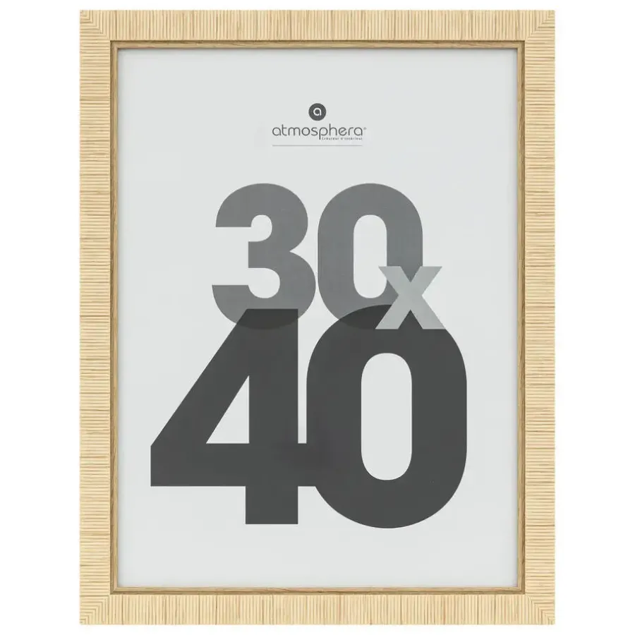 Atmosphera Fotolijstje - foto 30 x 40 cm - beige - mdf/glas