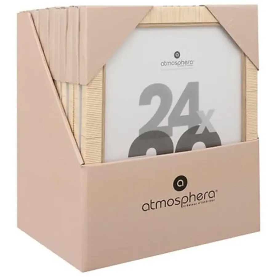 Atmosphera Fotolijstje - foto 24 x 30 cm - beige - mdf/glas