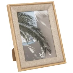Fotolijsten-Atmosphera Fotolijstje - foto 13 x 18 cm - beige - mdf/glas