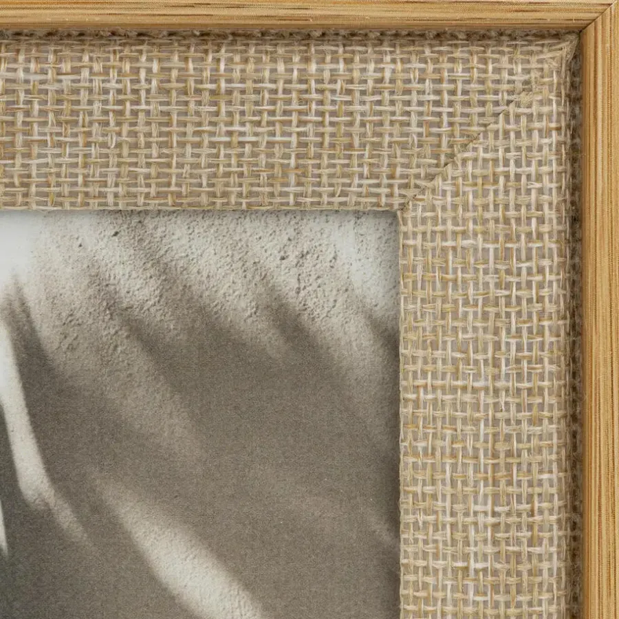 Fotolijsten-Atmosphera Fotolijstje - foto 13 x 18 cm - beige - mdf/glas