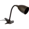 Bureaulampen|Bureaulampen-Atmosphera Klem bureaulampje - Design Light - zwart - H43 cm