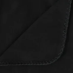 Plaids-Atmosphera Plaid - zwart - polyester - 125 x 150 cm