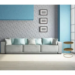 Atmosphera Salontafel Kobu - goud - metaal - rond - industrieel
