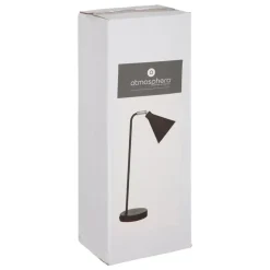 Bureaulampen|Bureaulampen-Atmosphera Tafellamp / bureaulampje - metaal - zwart - H45 cm